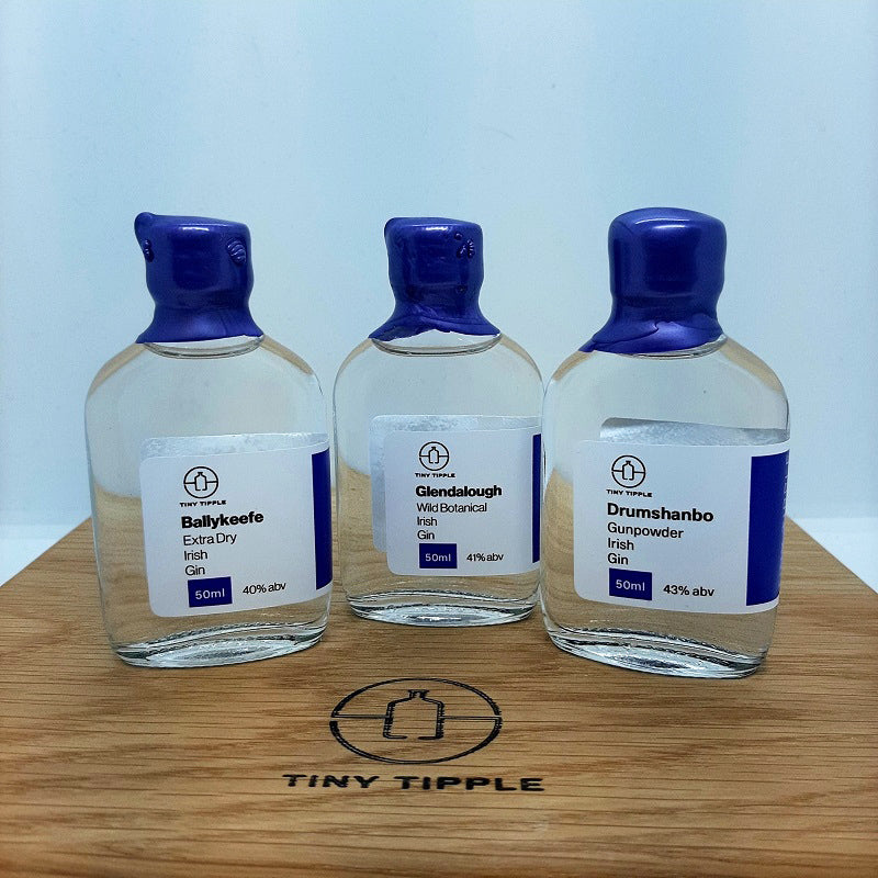 Irish Gin Tasting Flight (3 x 50ml) TinyTipple