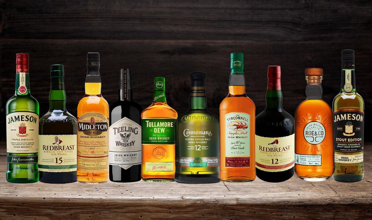 Irish Whiskey Tasting Flights